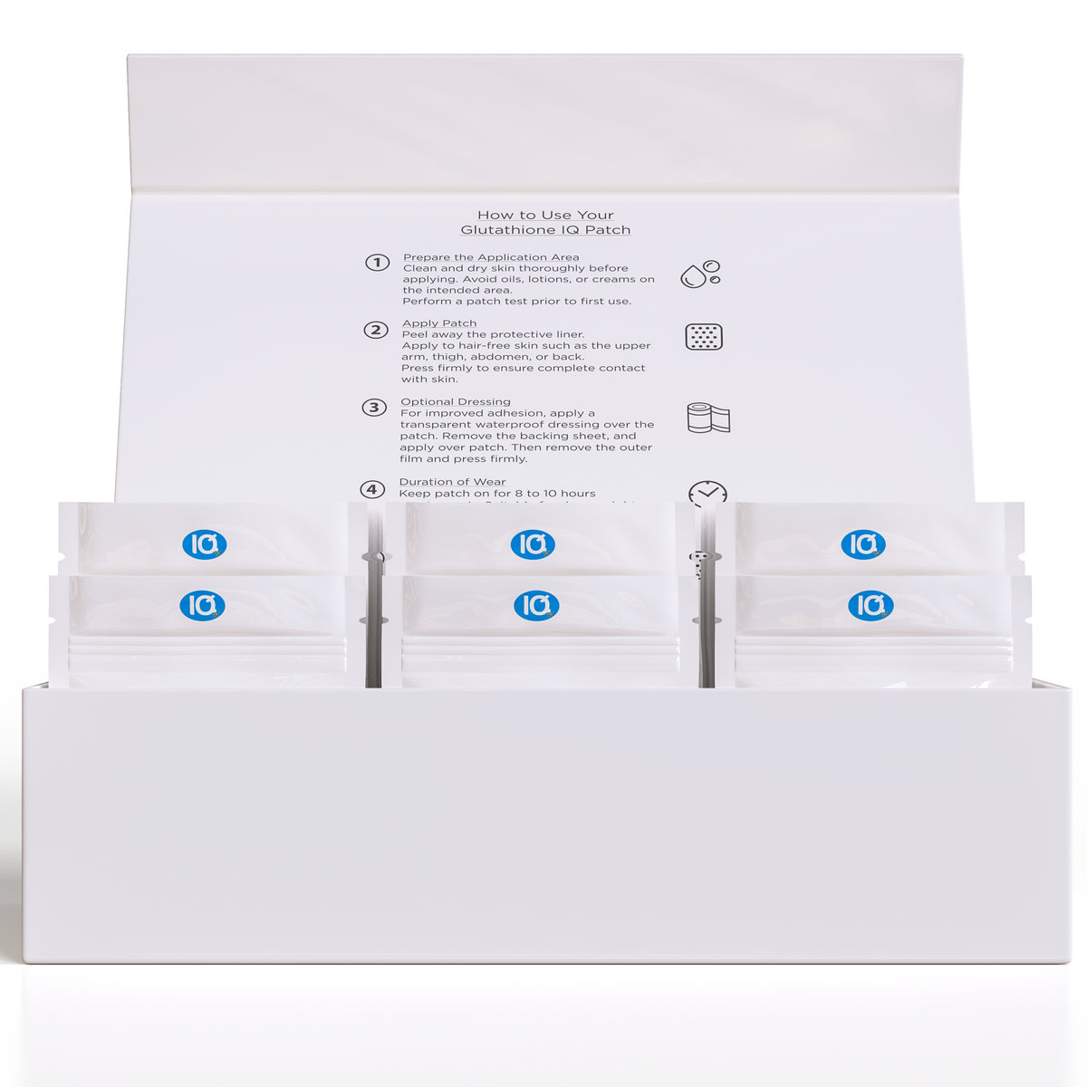 Glutathione Iq in a patch