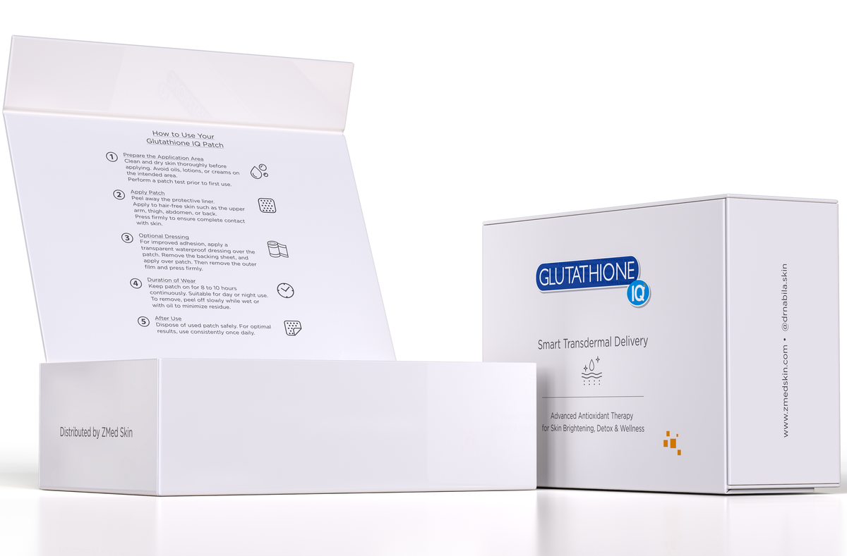 Glutathione Iq in a patch