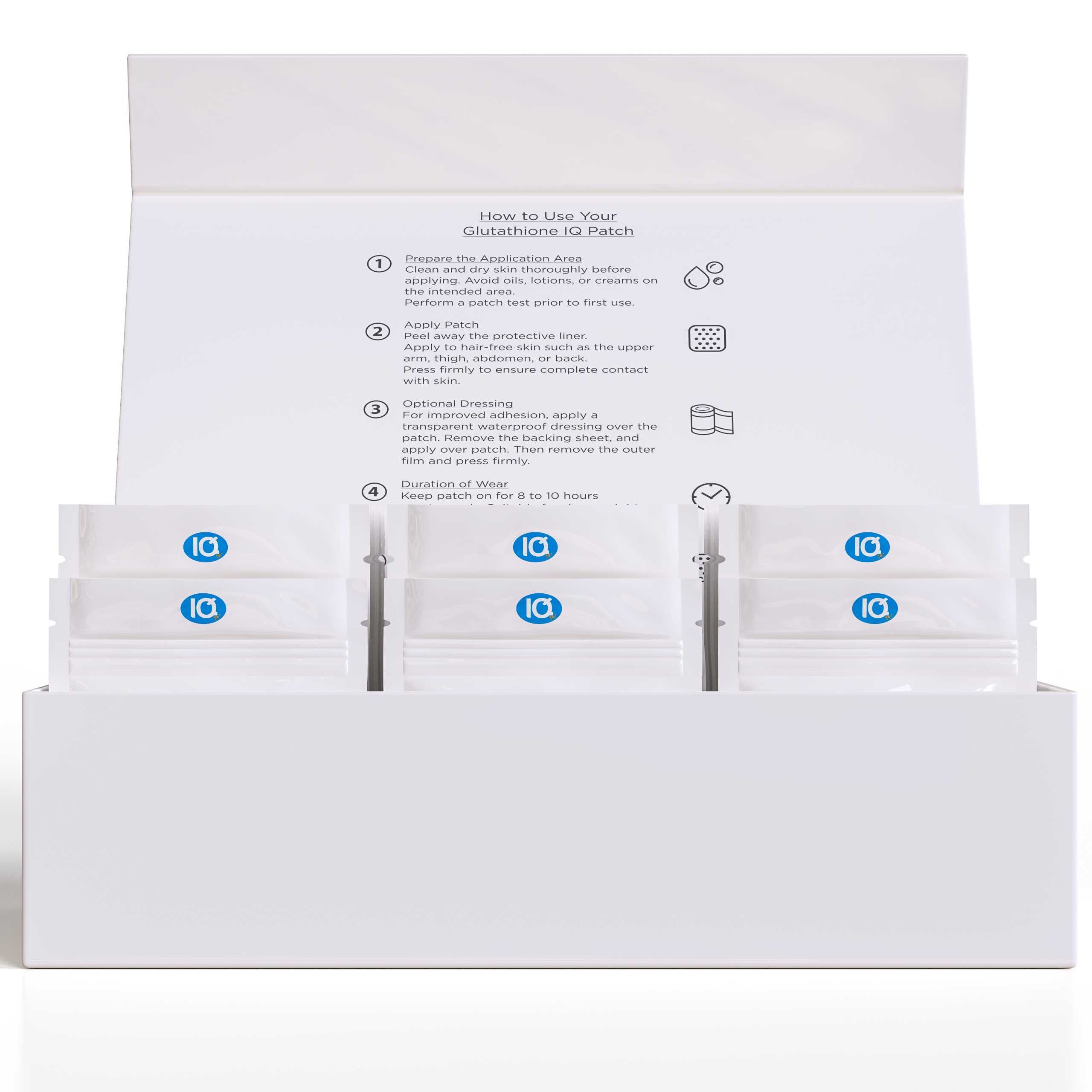 Glutathione Iq in a patch